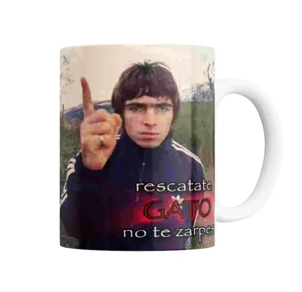 Taza de Cerámica Oasis Rescatate Gato No Te Zarpes