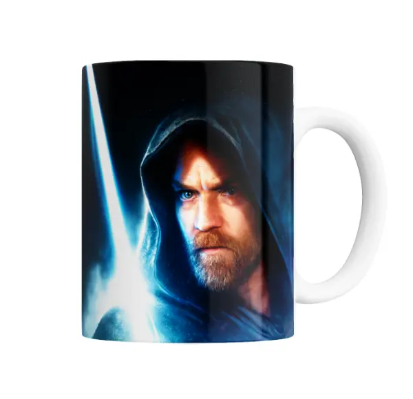 Taza de Cerámica Obi Wan Kenobi Sable Láser