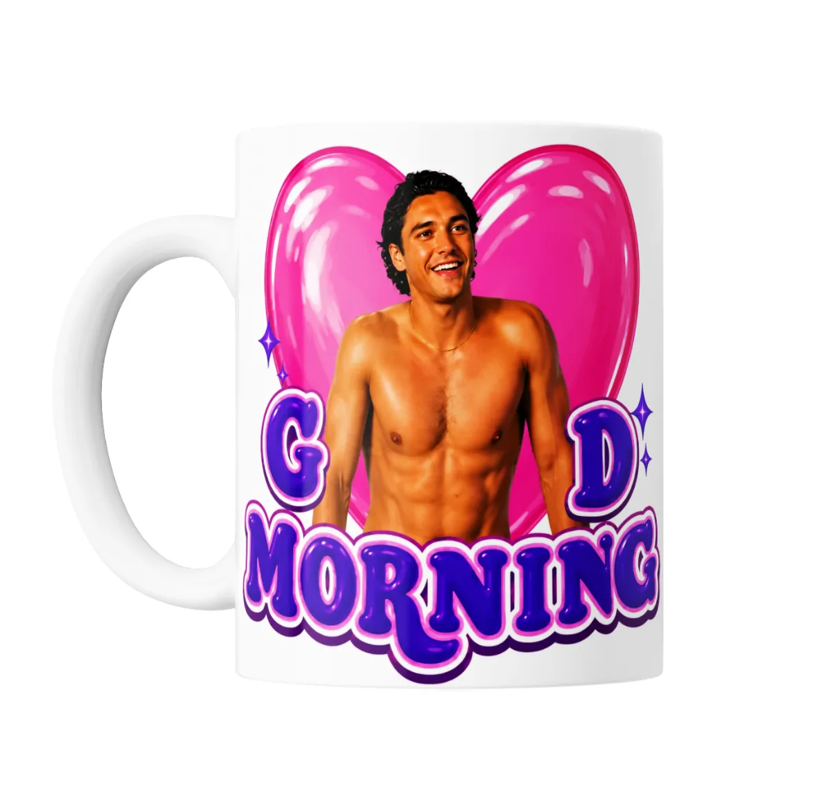 Taza de Cerámica Off Campus Good Morning Corazón - vista 2