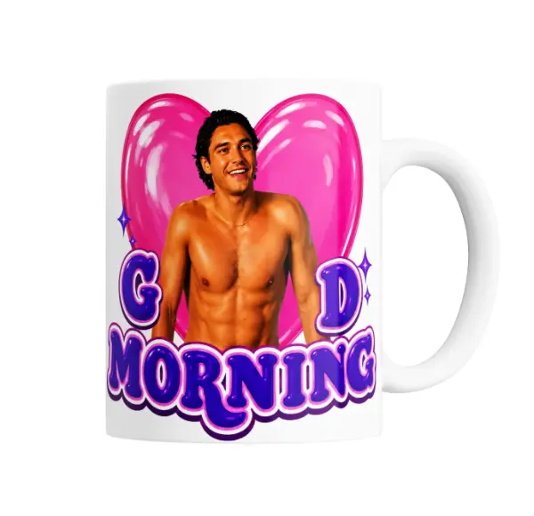 Taza de Cerámica Off Campus Good Morning Corazón