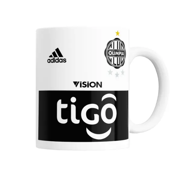 Taza de Cerámica Olimpia Camiseta Adidas Tigo