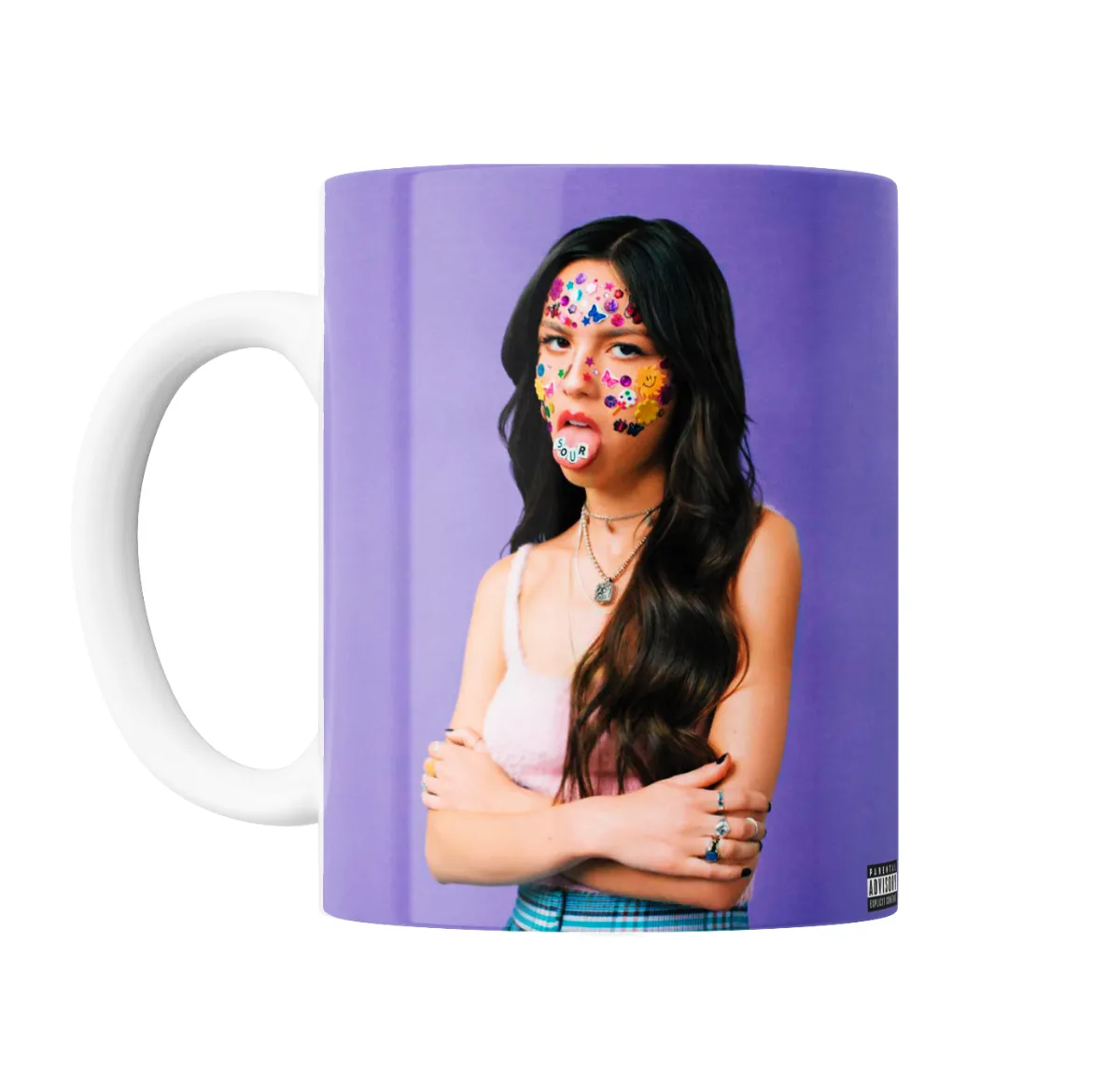 Taza de Cerámica Olivia Rodrigo Sour Stickers - vista 2