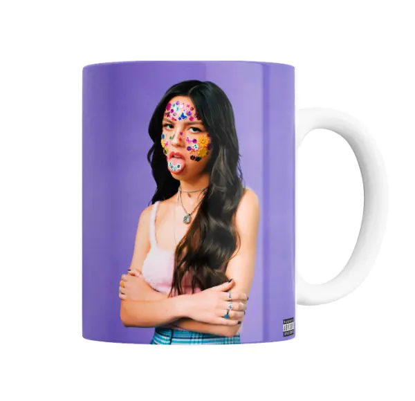 Taza de Cerámica Olivia Rodrigo Sour Stickers