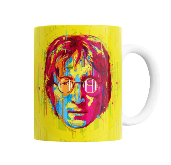 Taza de Cerámica The Beatles Retrato Pop Art