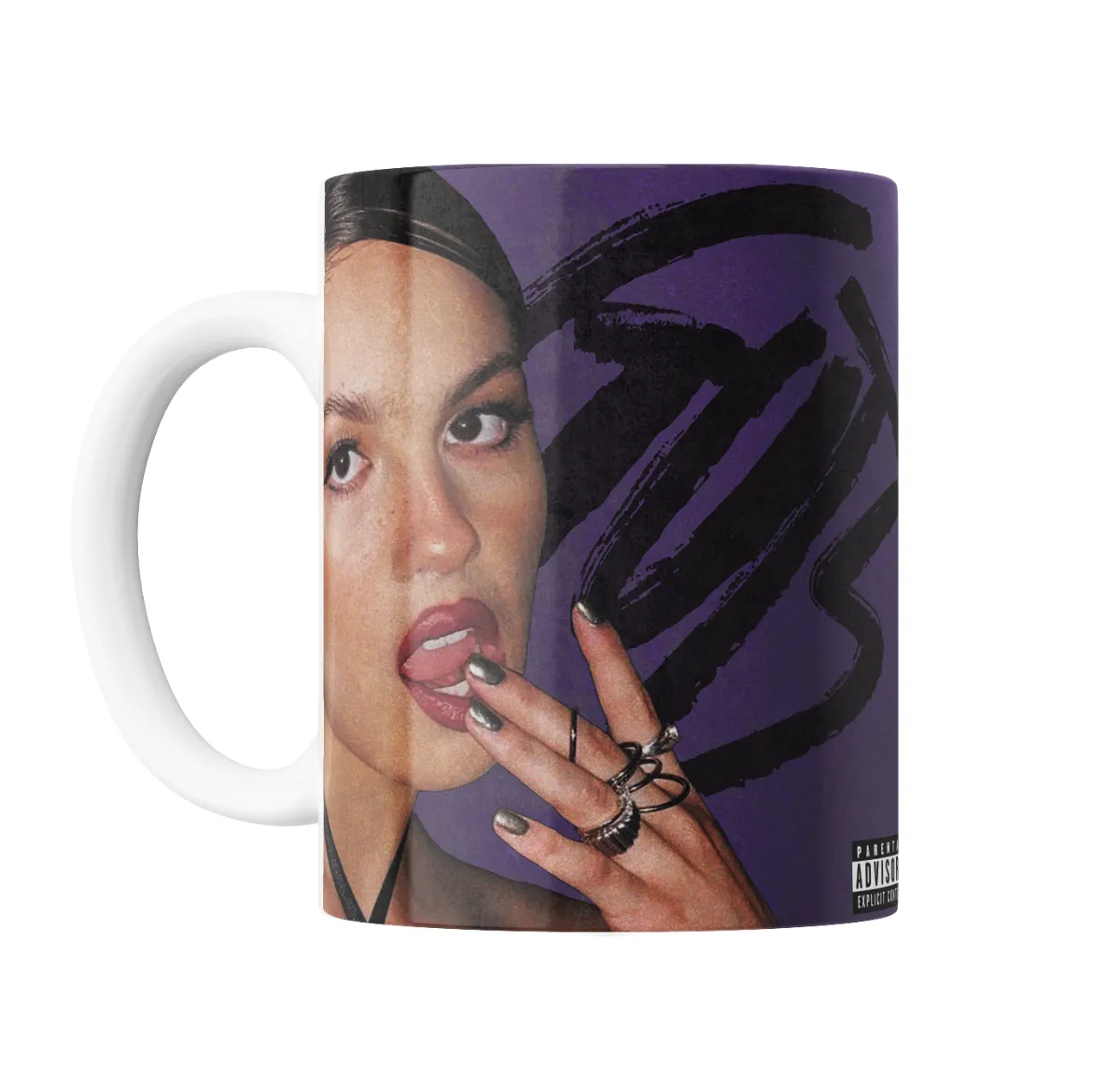 Taza de Cerámica Olivia Rodrigo Morado Explicit - vista 2
