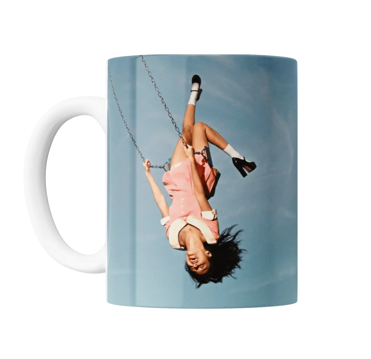 Taza de Cerámica Olivia Rodrigo Columpio Rosa - vista 2