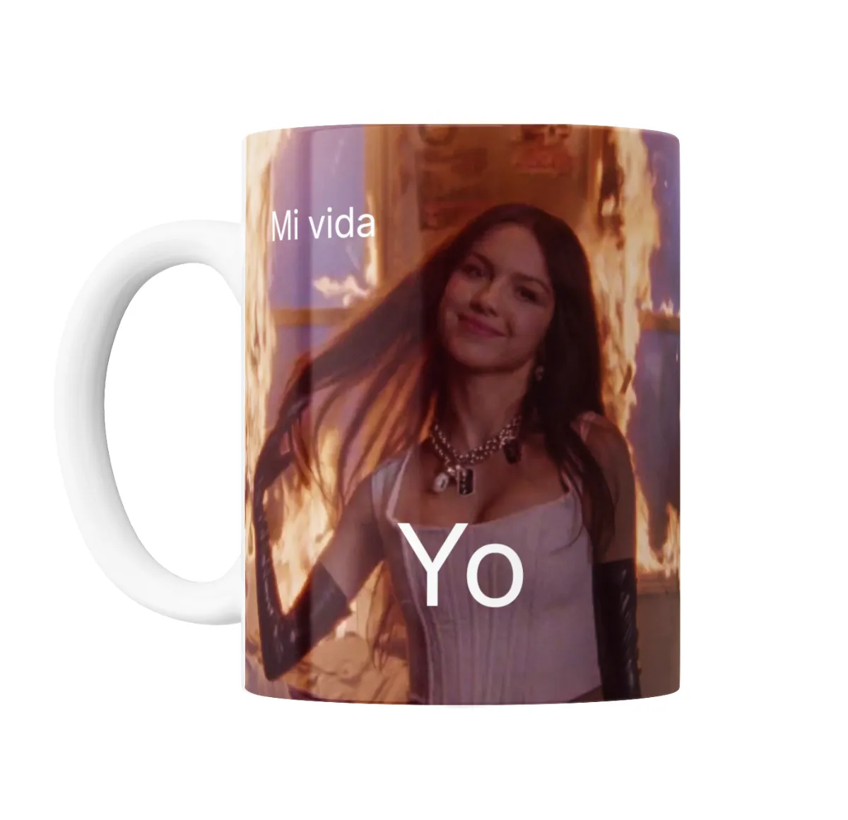 Taza de Cerámica Olivia Rodrigo Mi vida Yo - vista 2