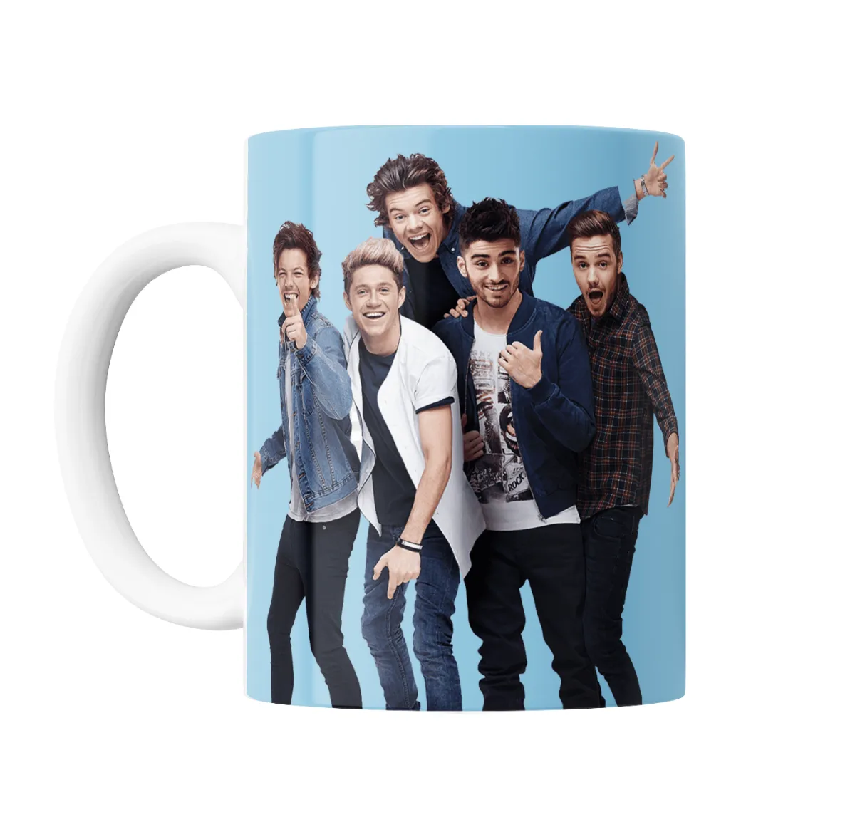 Taza de Cerámica One Direction Banda Foto Grupal - vista 2