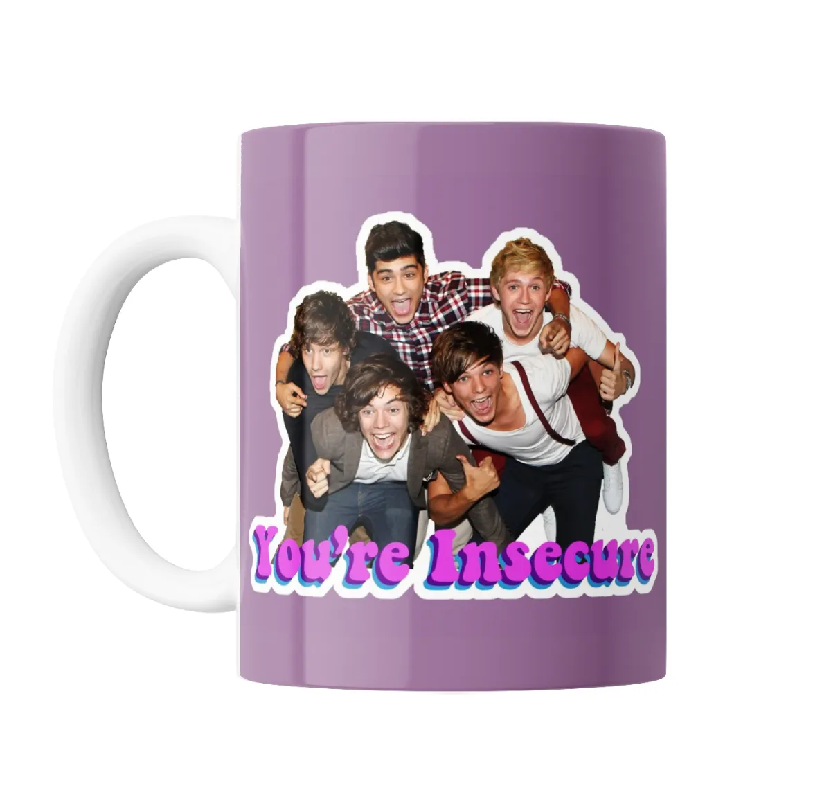 Taza de Cerámica One Direction You're Insecure - vista 2