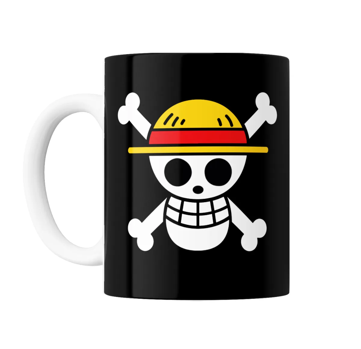 Taza de Cerámica One Piece Bandera Sombrero de Paja - vista 2