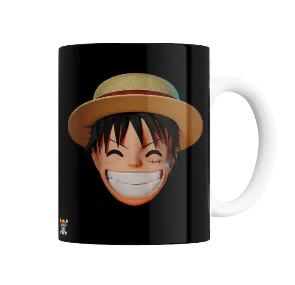 Taza de Cerámica One Piece Monkey D. Luffy Sonriente