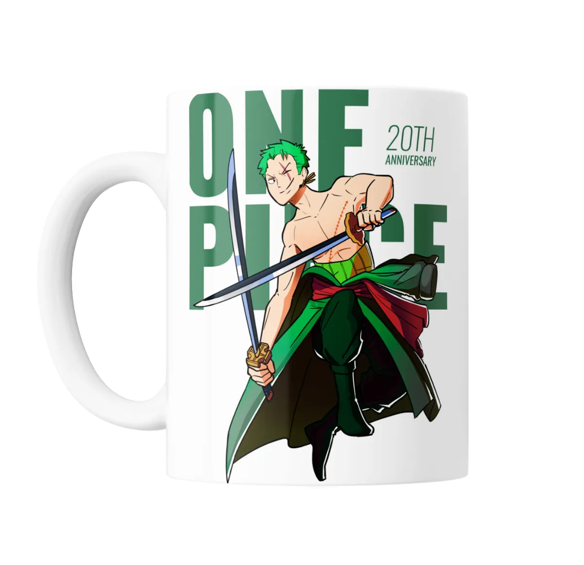 Taza de Cerámica One Piece Zoro 20th Anniversary - vista 2