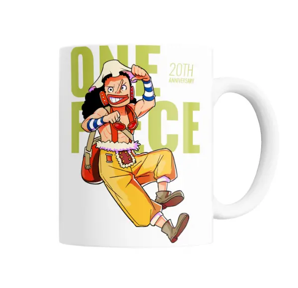 Taza de Cerámica One Piece Usopp 20th Anniversary