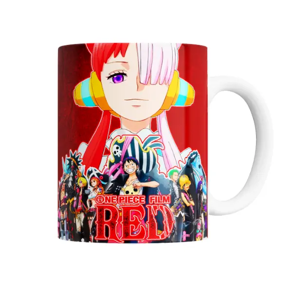 Taza de Cerámica One Piece Film Red Uta