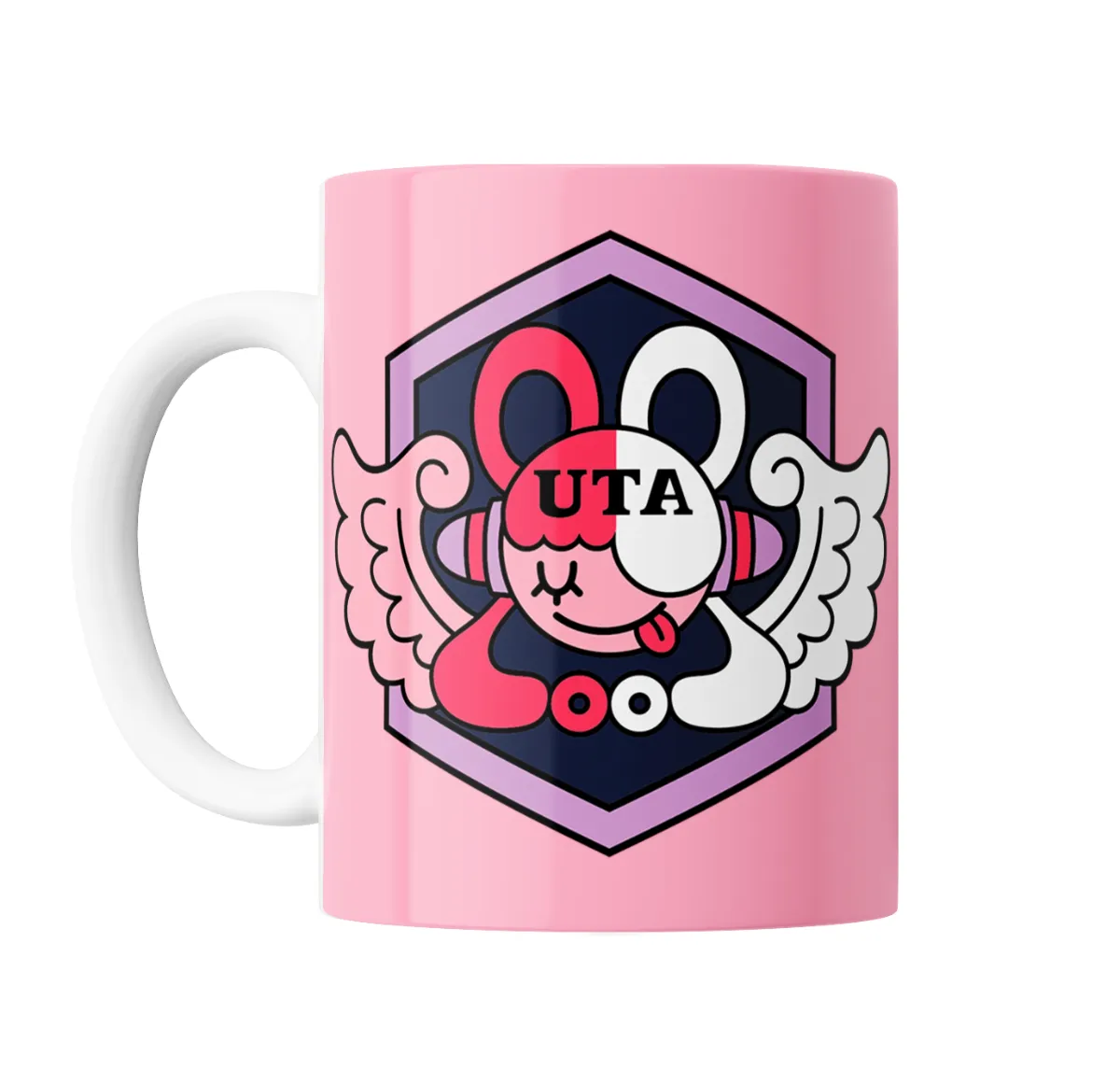 Taza de Cerámica One Piece Uta Logo - vista 2