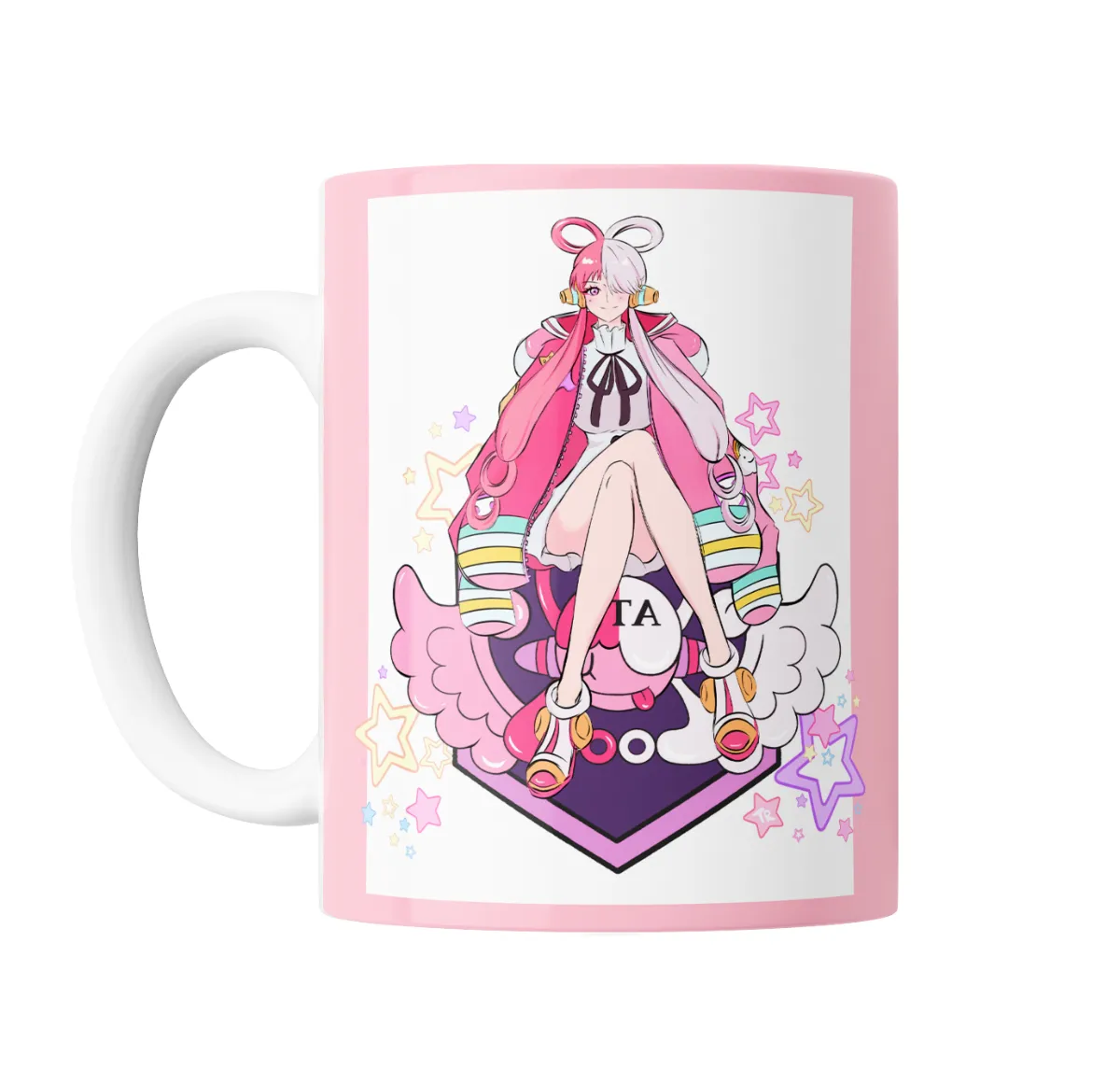Taza de Cerámica One Piece Uta Film Red Estrellas - vista 2