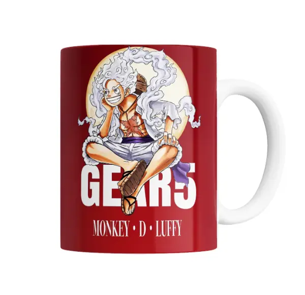 Taza de Cerámica One Piece Luffy Gear 5