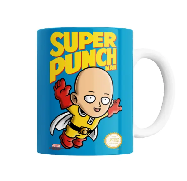 Taza de Cerámica One Punch Man Saitama Super Punch
