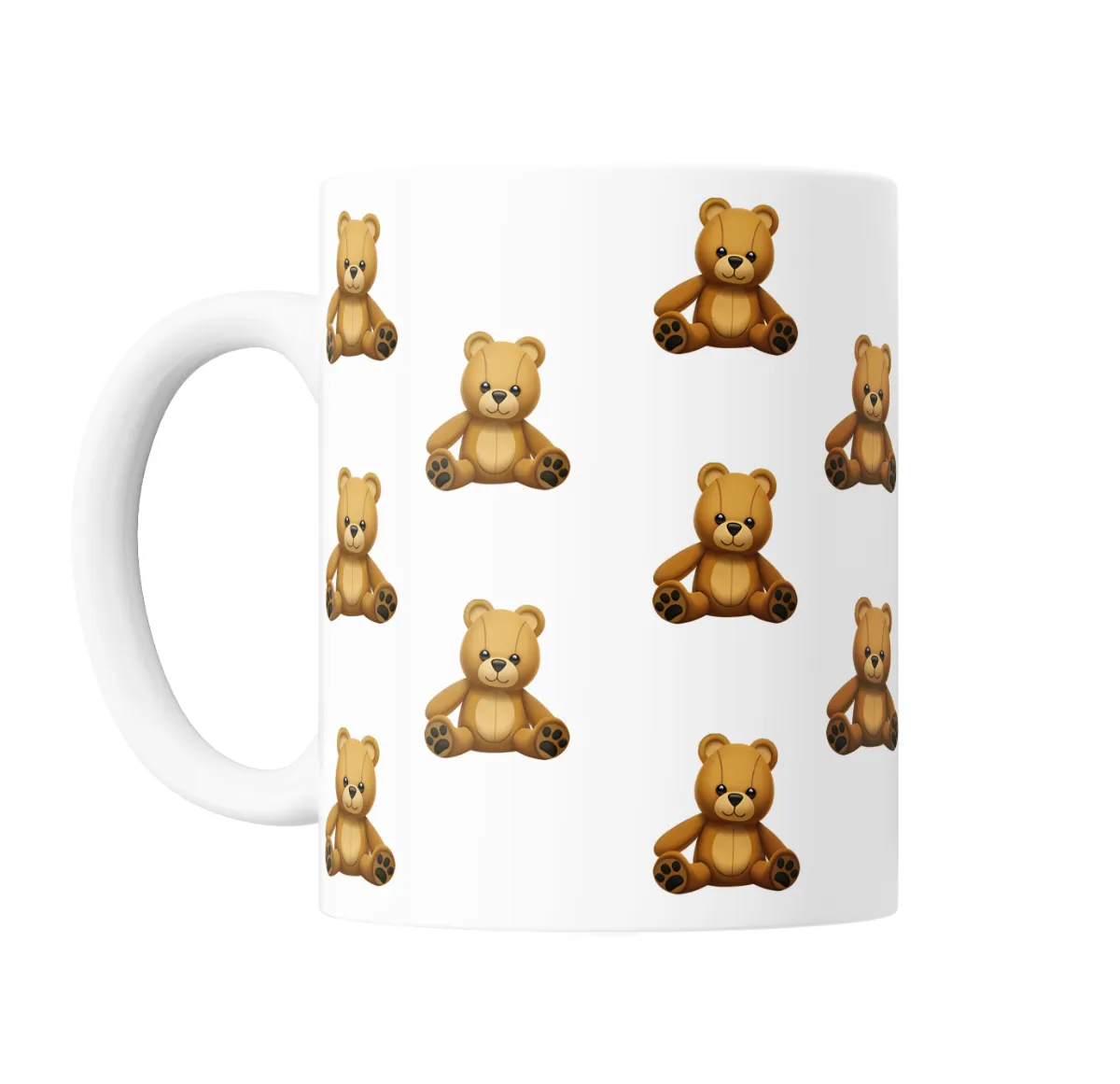Taza de Cerámica Ositos de Peluche Pattern - vista 2