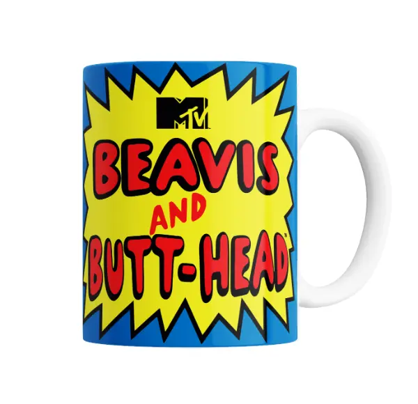 Taza de Cerámica Beavis and Butt-Head Logo MTV