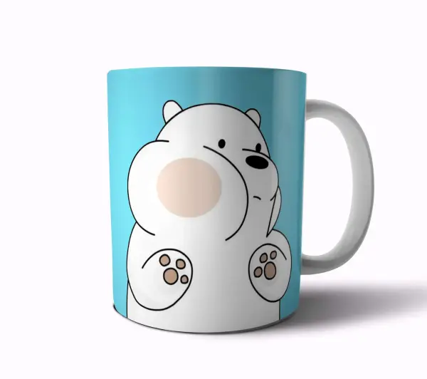 Taza de Cerámica Osos Escandalosos Oso Polar