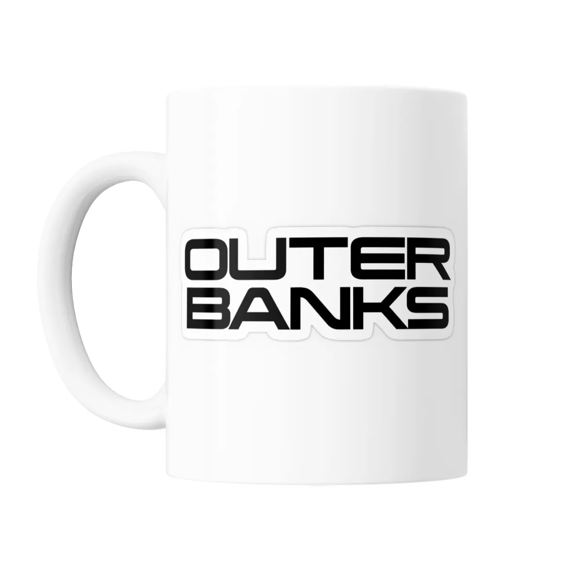Taza de Cerámica Outer Banks Logo - vista 2