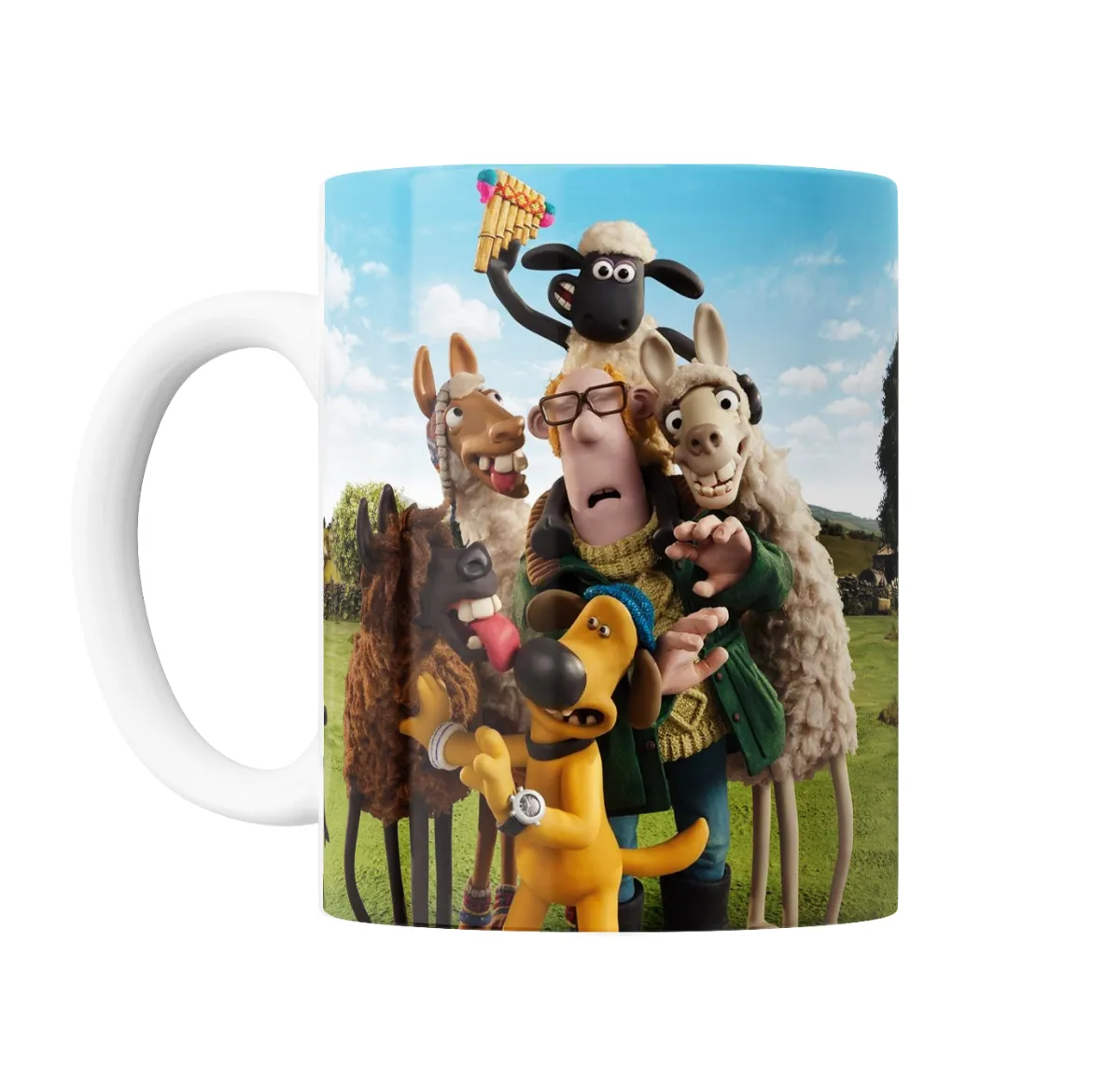Taza de Cerámica Oveja Shaun Película Cuadrilla - vista 2