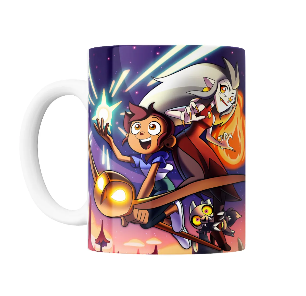 Taza de Cerámica Owl House Luz Eda y King - vista 2