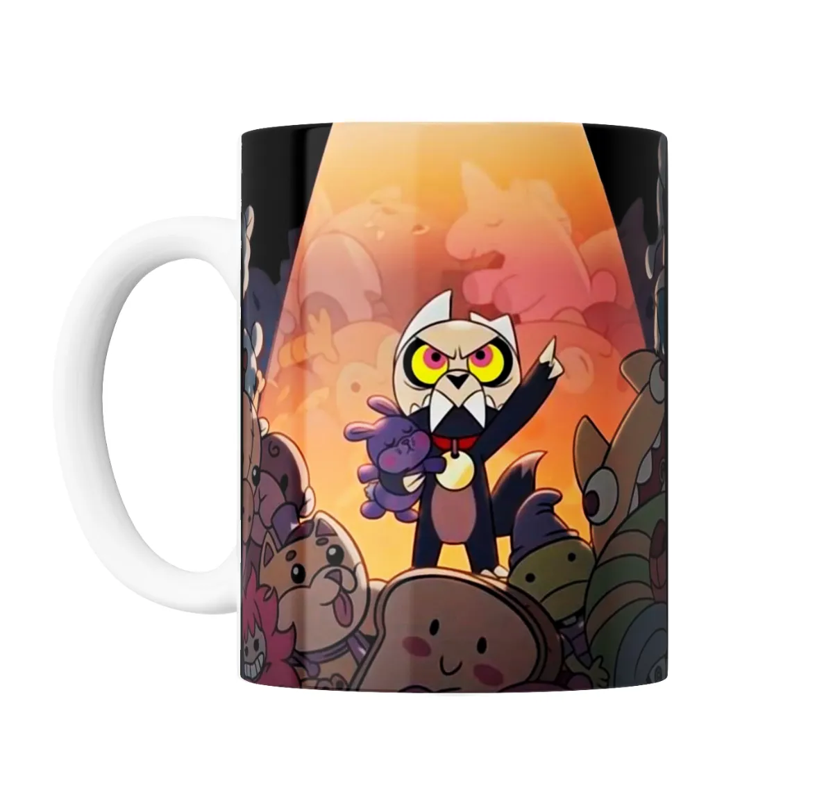 Taza de Cerámica Owl House King con Peluche - vista 2