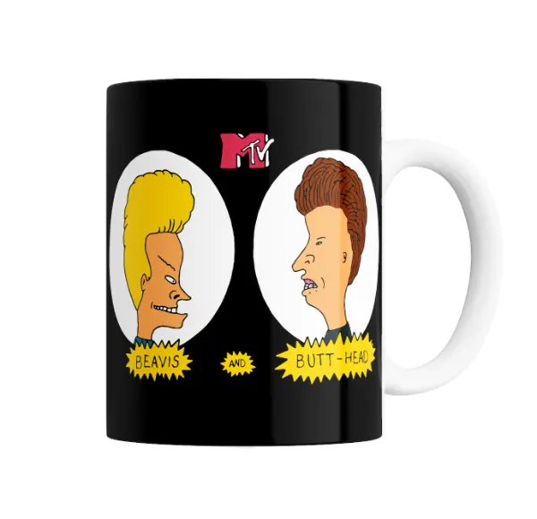 Taza de Cerámica Beavis and Butthead MTV