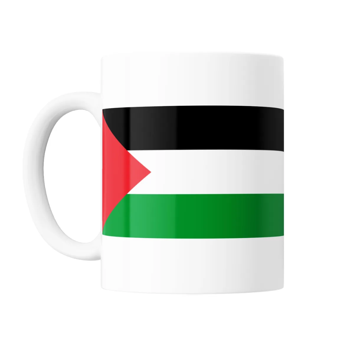 Taza de Cerámica Palestina Bandera - vista 2