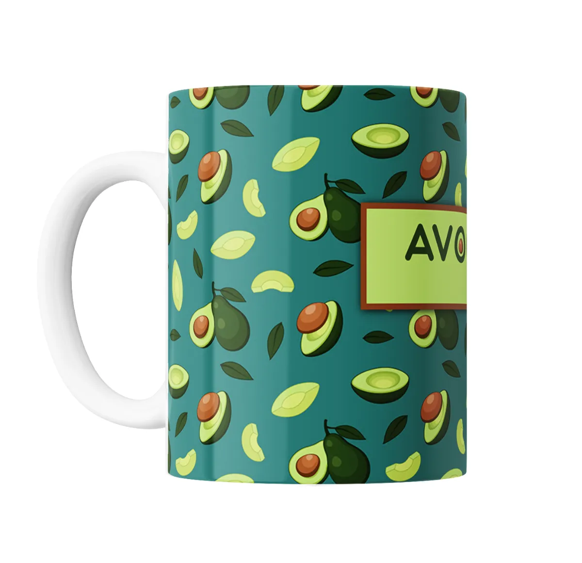 Taza de Cerámica Avocado Palta Patrón Cerámica - vista 2