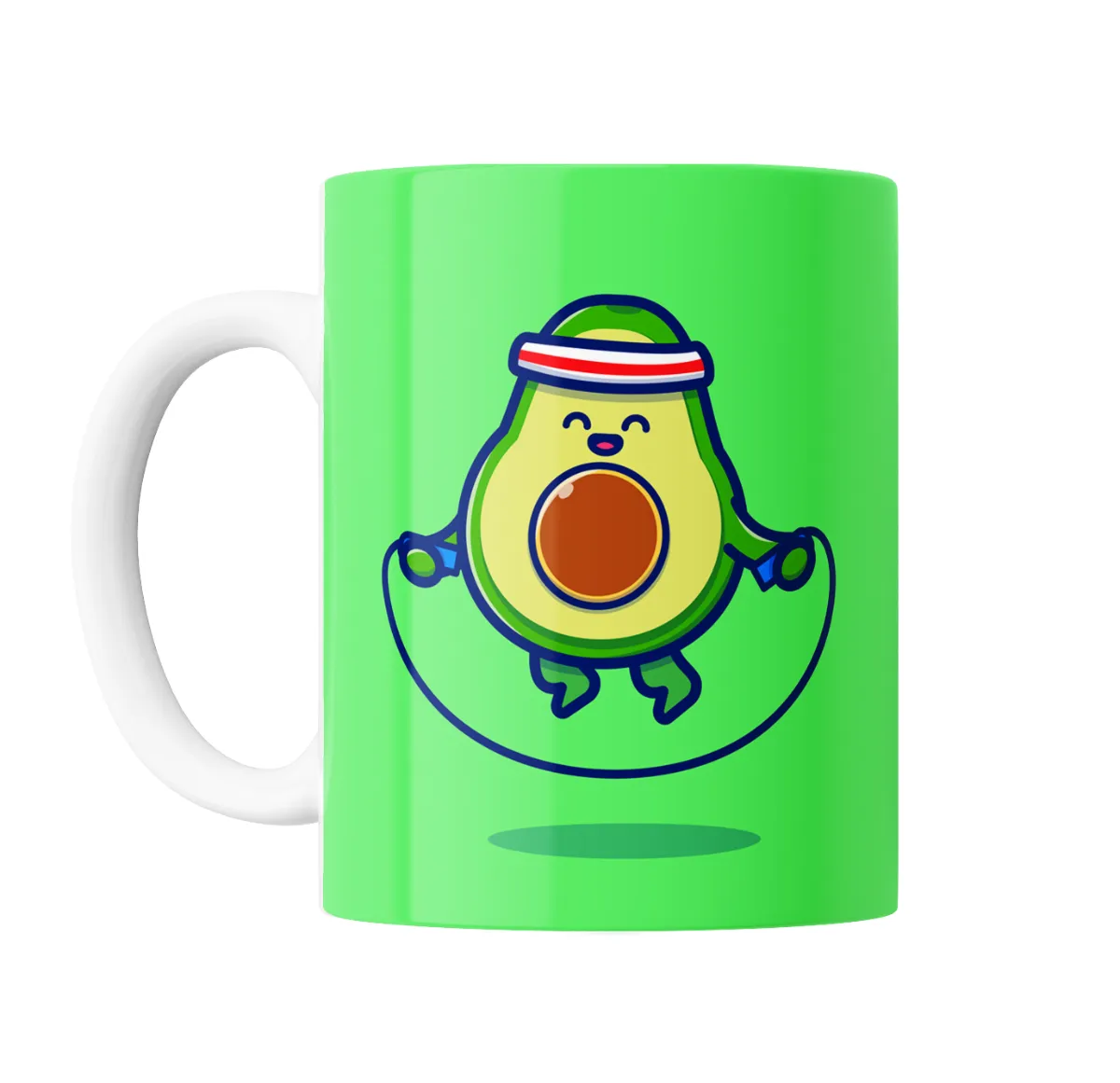 Taza de Cerámica Palta Saltando la Cuerda - vista 2
