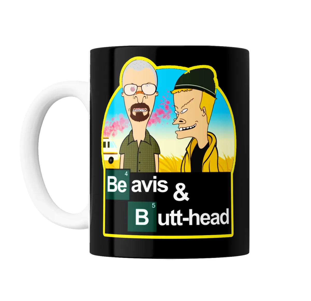 Taza de Cerámica Beavis and Butthead Breaking Bad - vista 2