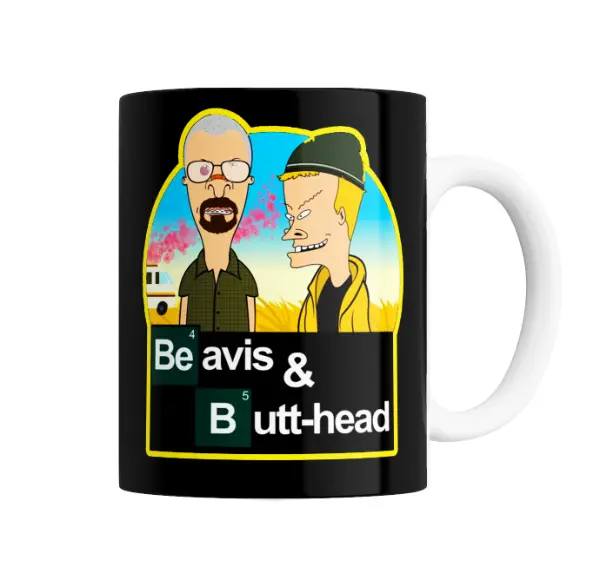 Taza de Cerámica Beavis and Butthead Breaking Bad