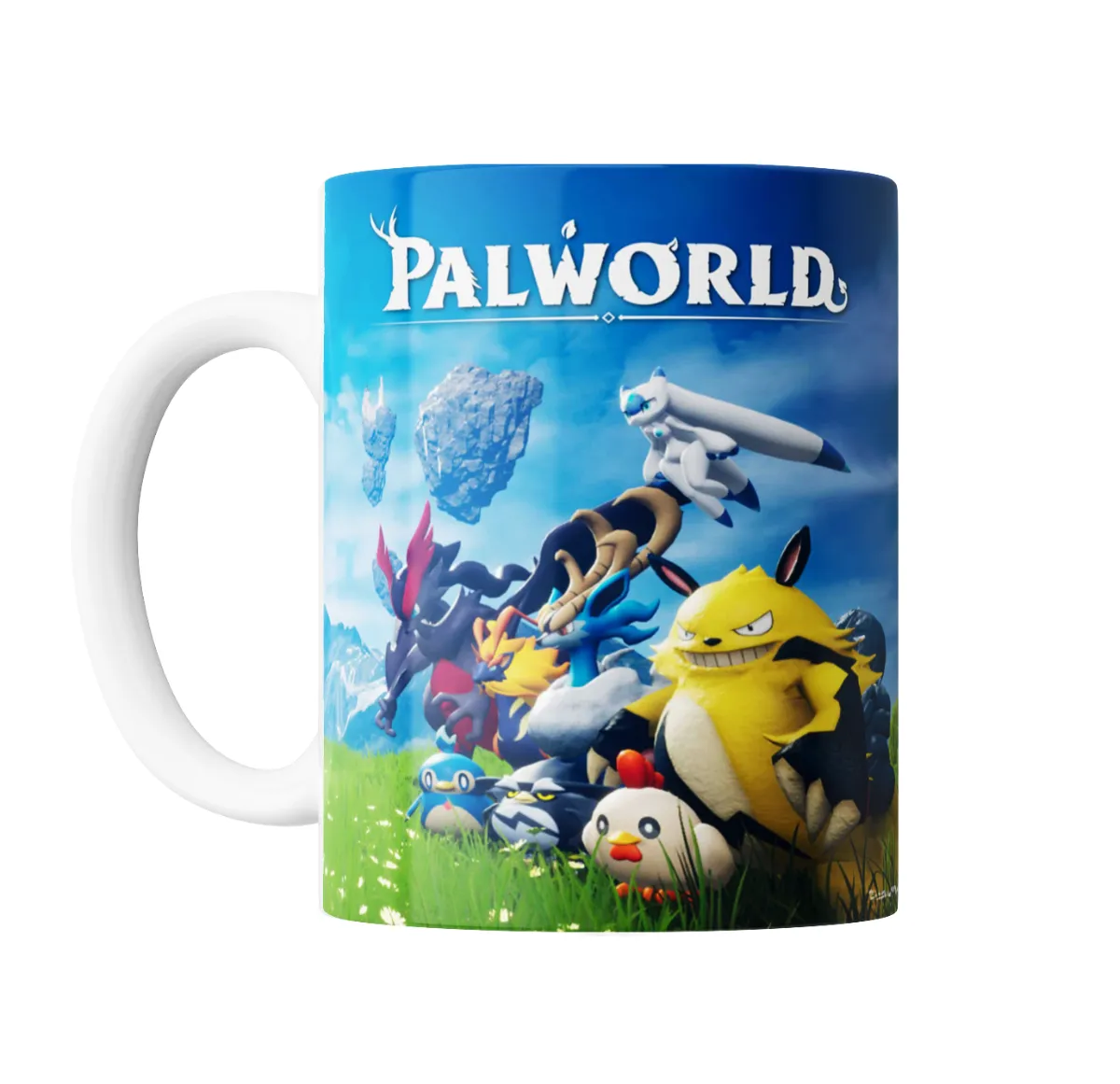 Taza de Cerámica Palworld Pals en el Campo - vista 2