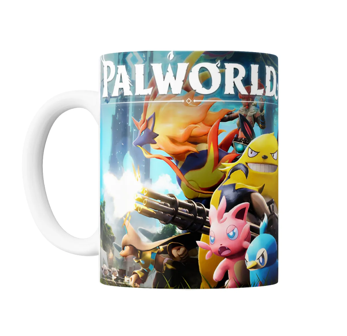 Taza de Cerámica Palworld Pals y Gunner - vista 2