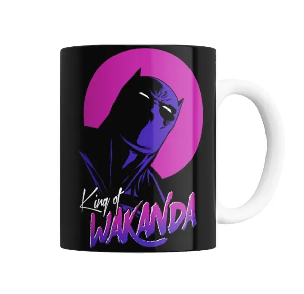 Taza de Cerámica Pantera Negra King of Wakanda