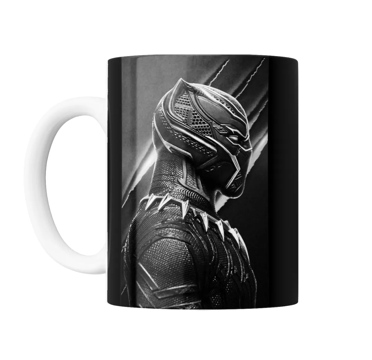 Taza de Cerámica Pantera Negra Traje Stealth - vista 2