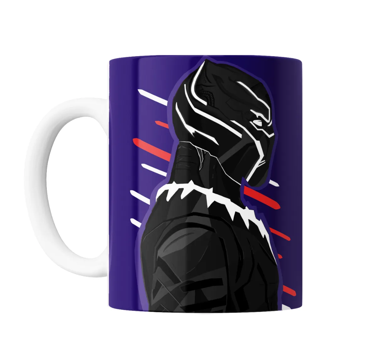 Taza de Cerámica Pantera Negra Marvel Traje Violeta - vista 2