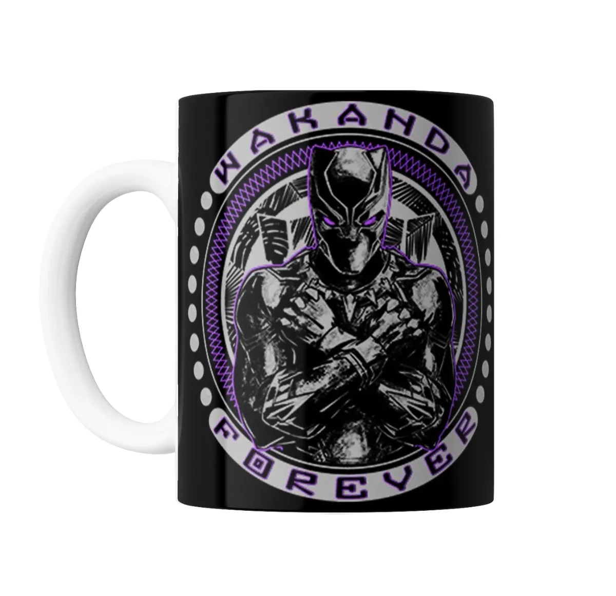 Taza de Cerámica Pantera Negra Wakanda Forever - vista 2