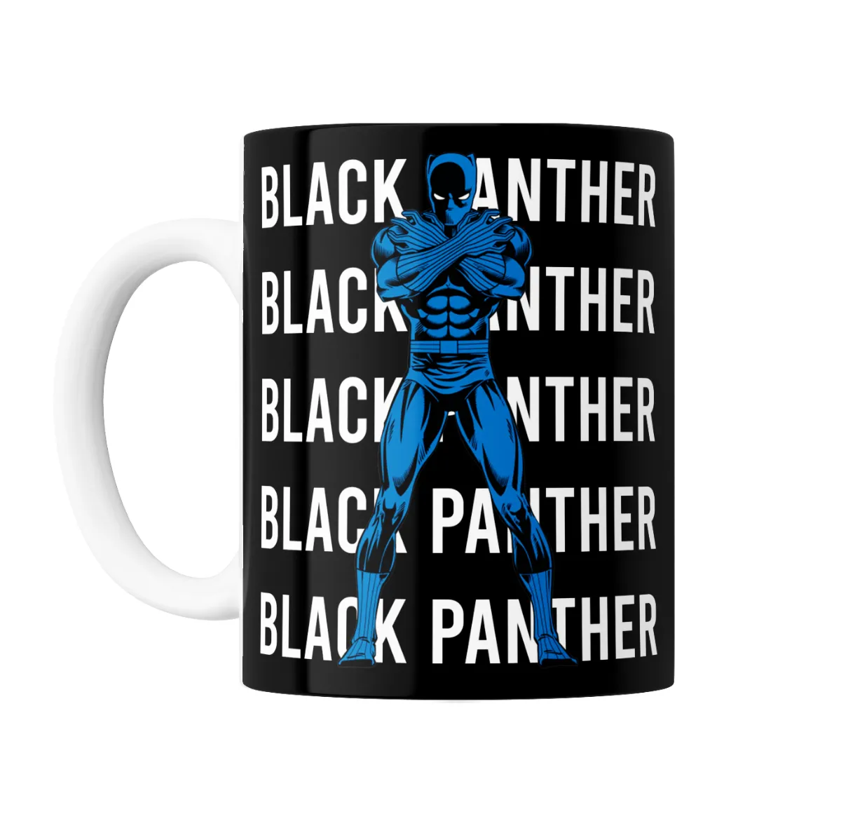 Taza de Cerámica Pantera Negra Black Panther Clásico - vista 2