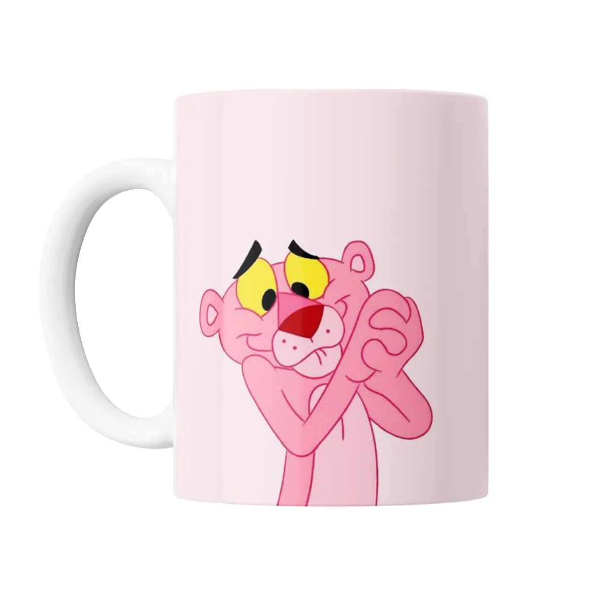 Taza de Cerámica Pantera Rosa Pensativa - vista 2