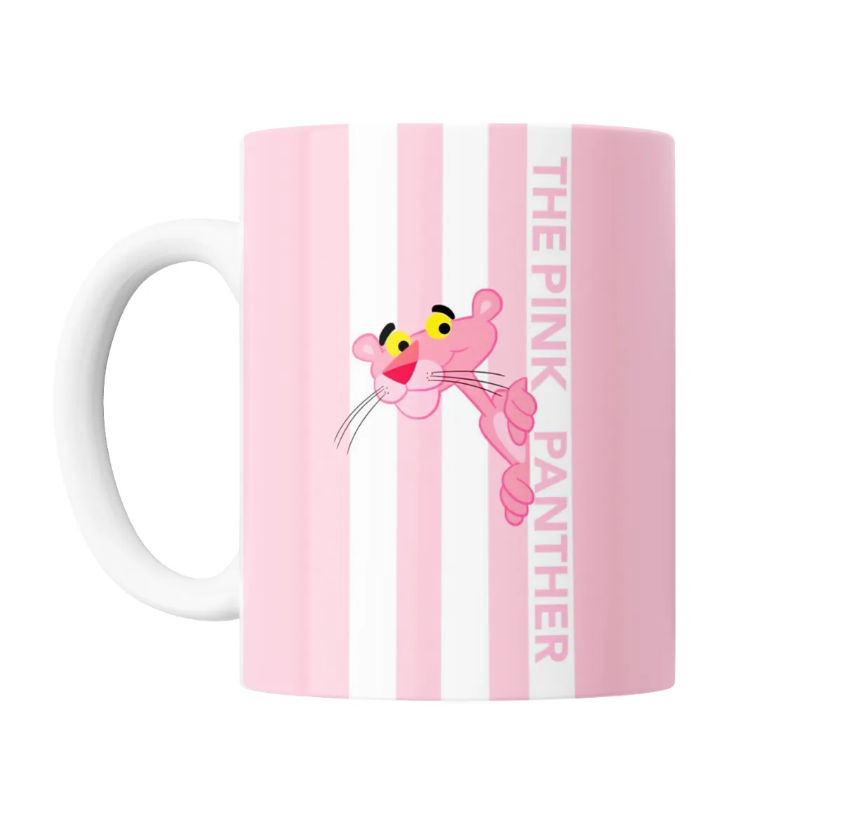 Taza de Cerámica Pantera Rosa Diseño Rayas - vista 2