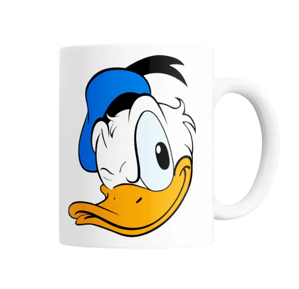 Taza de Cerámica Pato Donald Cara Enojada