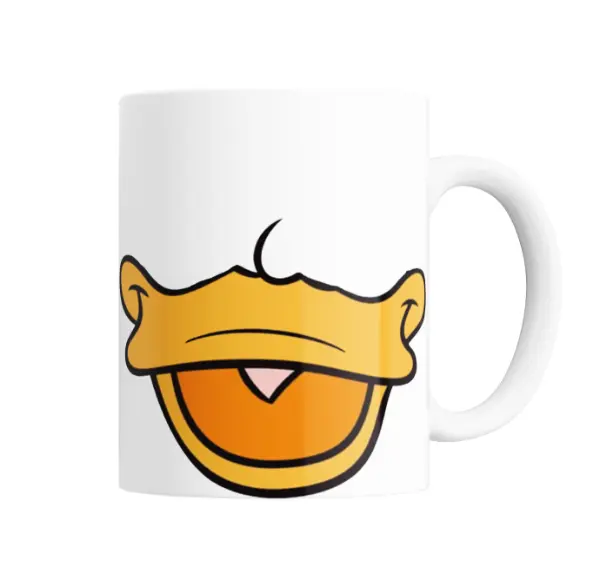 Taza de Cerámica Pato Donald Pico Abierto