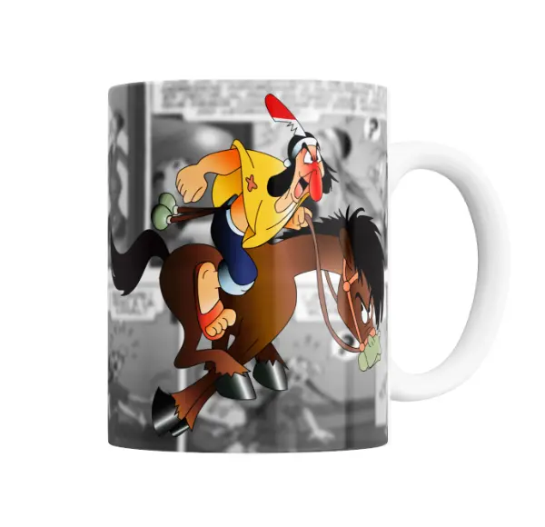 Taza de Cerámica Patoruzu a caballo