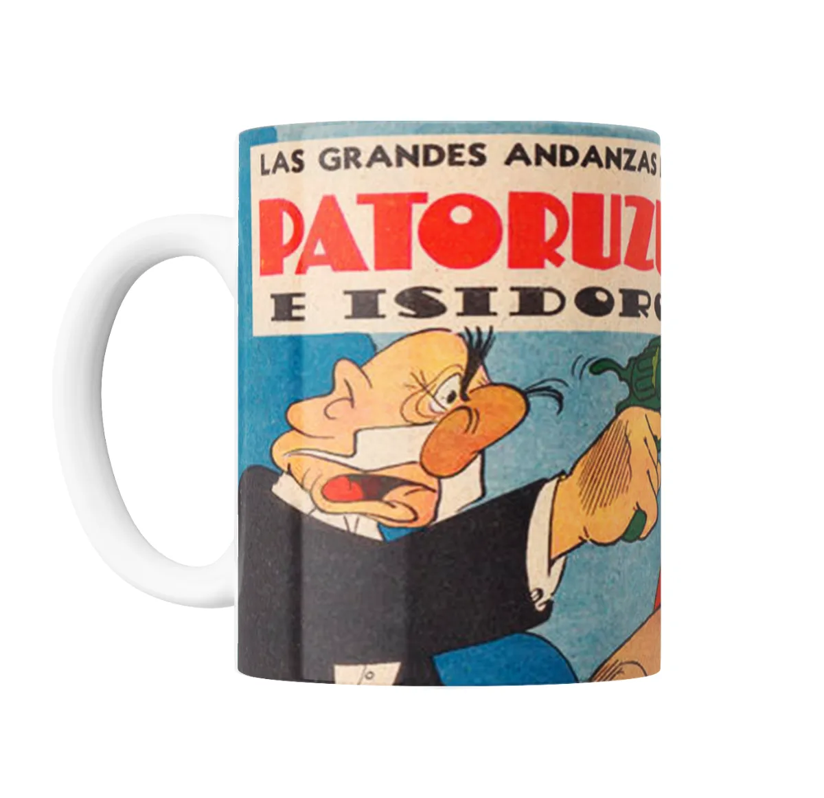 Taza de Cerámica Patoruzu El Irascible Coronel - vista 2