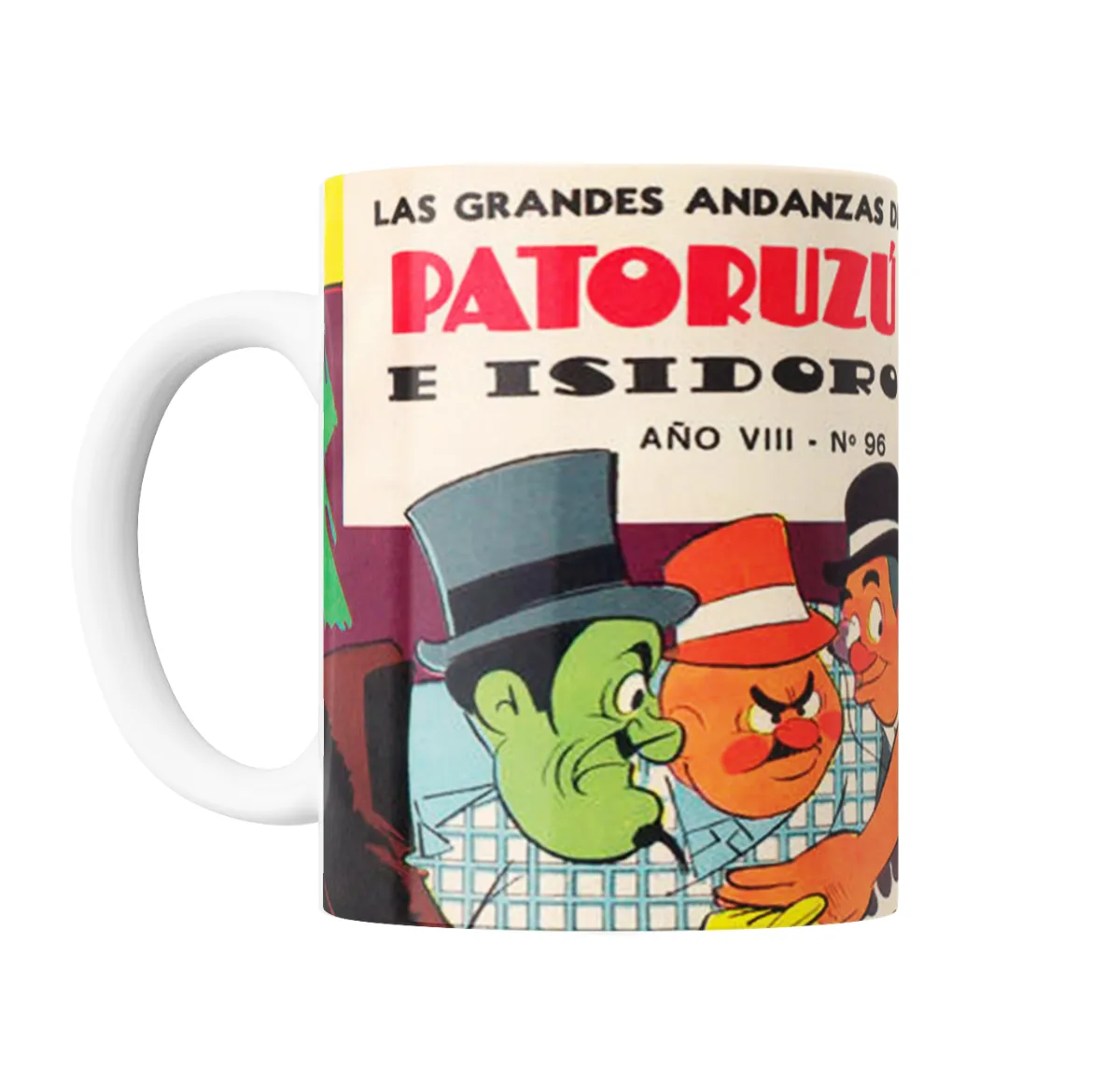Taza de Cerámica Patoruzu Diavolo el Adivino - vista 2