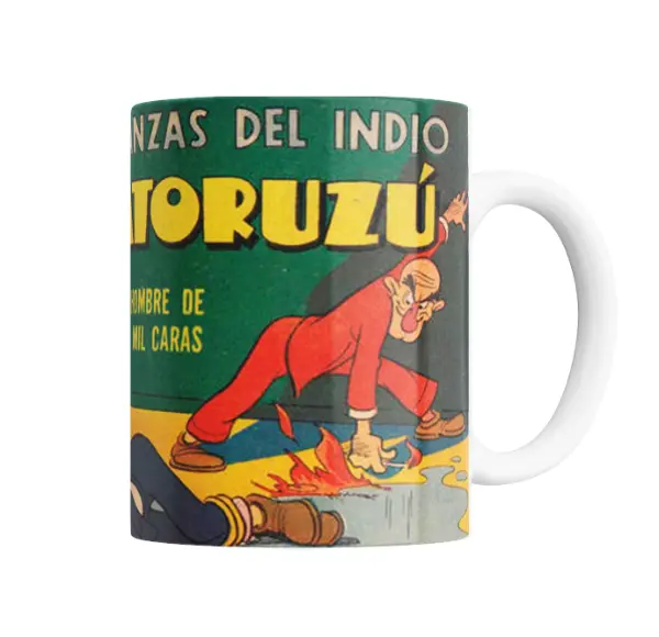 Taza de Cerámica Patoruzu Las Grandes Aventuras